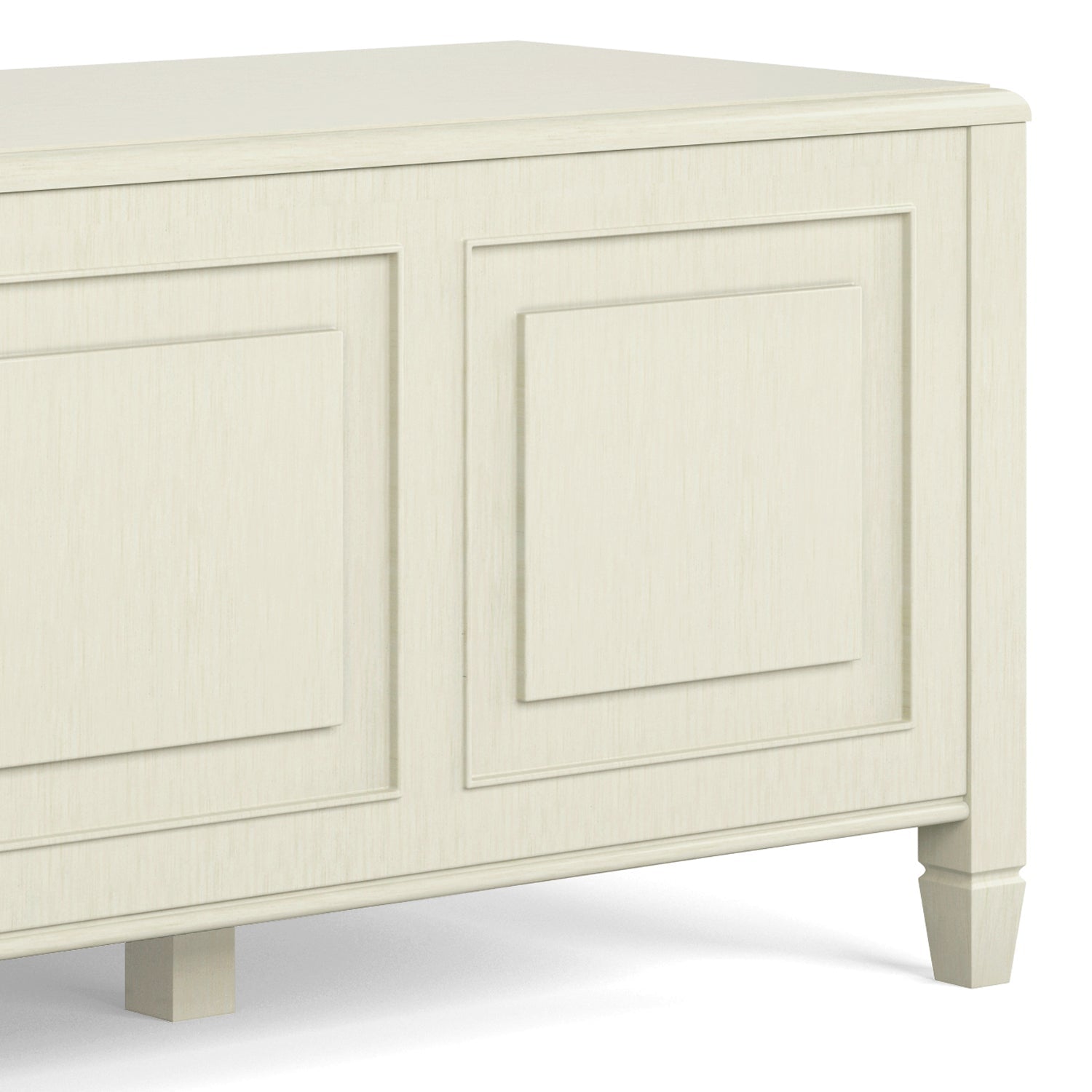 Connaught 51 Inch Wide Solid Wood Storage Bench Trunk in Antique