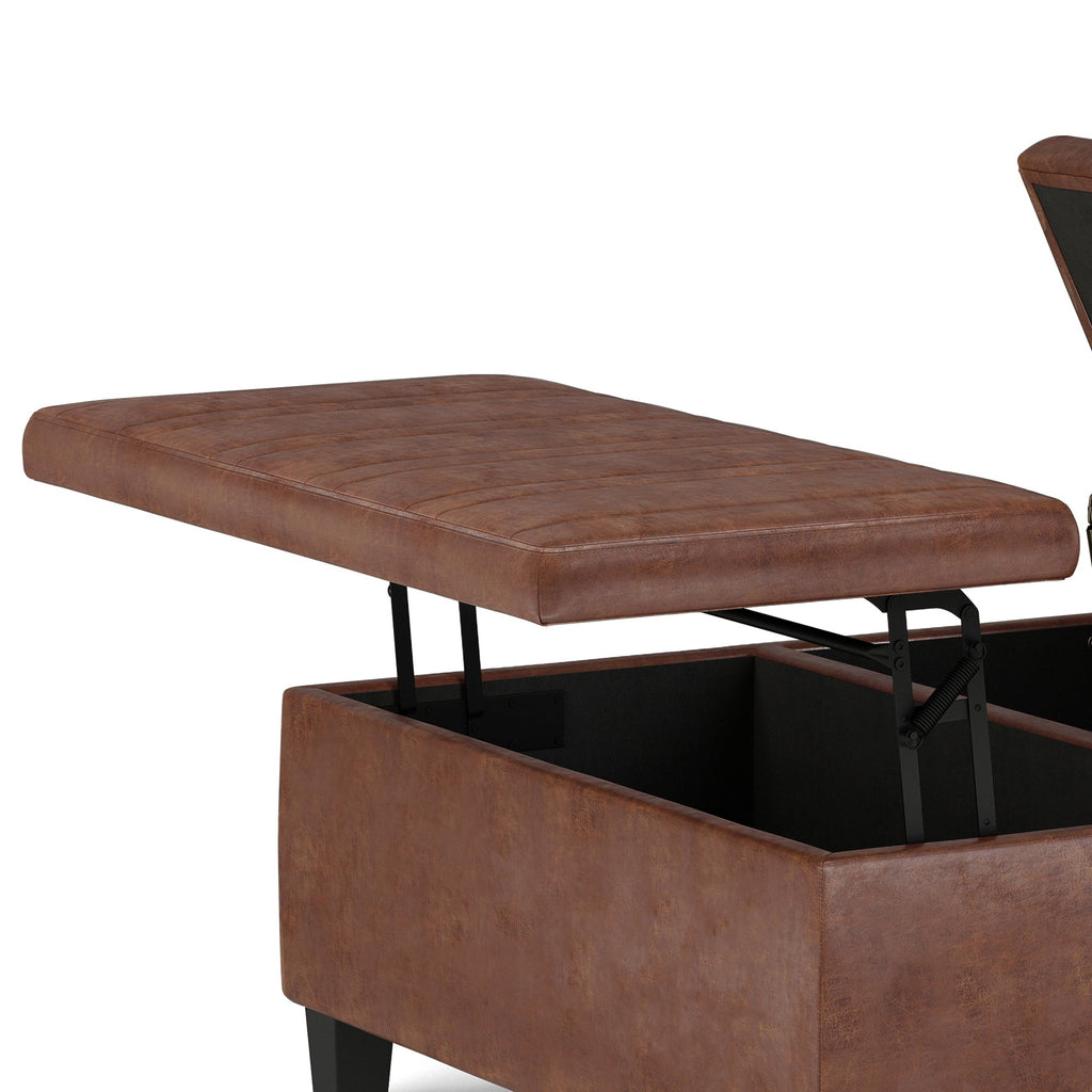 Ellis Coffee Table Storage Ottoman