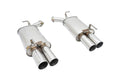 Megan Racing Axle-Back Exhaust for 2006-2010 Infiniti M35/M45 Dual 2.5" Tips Stainless Steel MR-ABE-IM05
