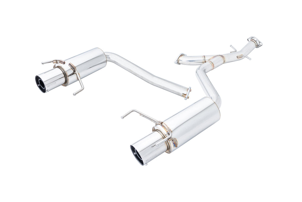 Megan Racing Axle Back Exhaust for Lexus IS250/IS350 2006-2013 - 4" Tips, T-304 Stainless
