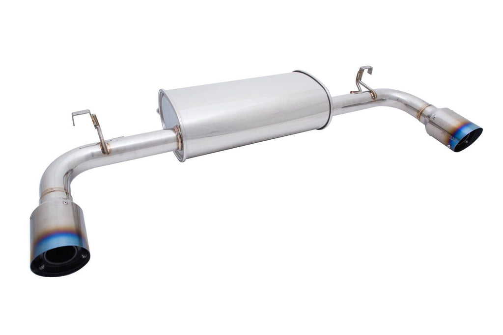 Megan Racing Axle-Back Exhaust for Lexus SC430 2002-2010 Dual 4" Burnt Tips Stainless Steel