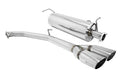 Megan Racing Axle Back Exhaust for 2011-2020 Toyota Sienna SE - Stainless Rolled Tip