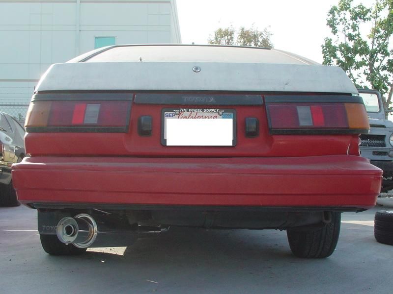 Megan Racing Cat-Back Exhaust System for Toyota Corolla AE86 1984-1987 2.5" Pipe - MR-CBS-AE86