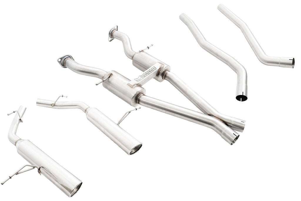 Megan Racing Catback Exhaust System for Dodge Durango 2014-2020 V6/V8 AWD/RWD – 64mm ID, 115mm OD, T-304 Stainless Steel LWT-CBS-DDU14V6