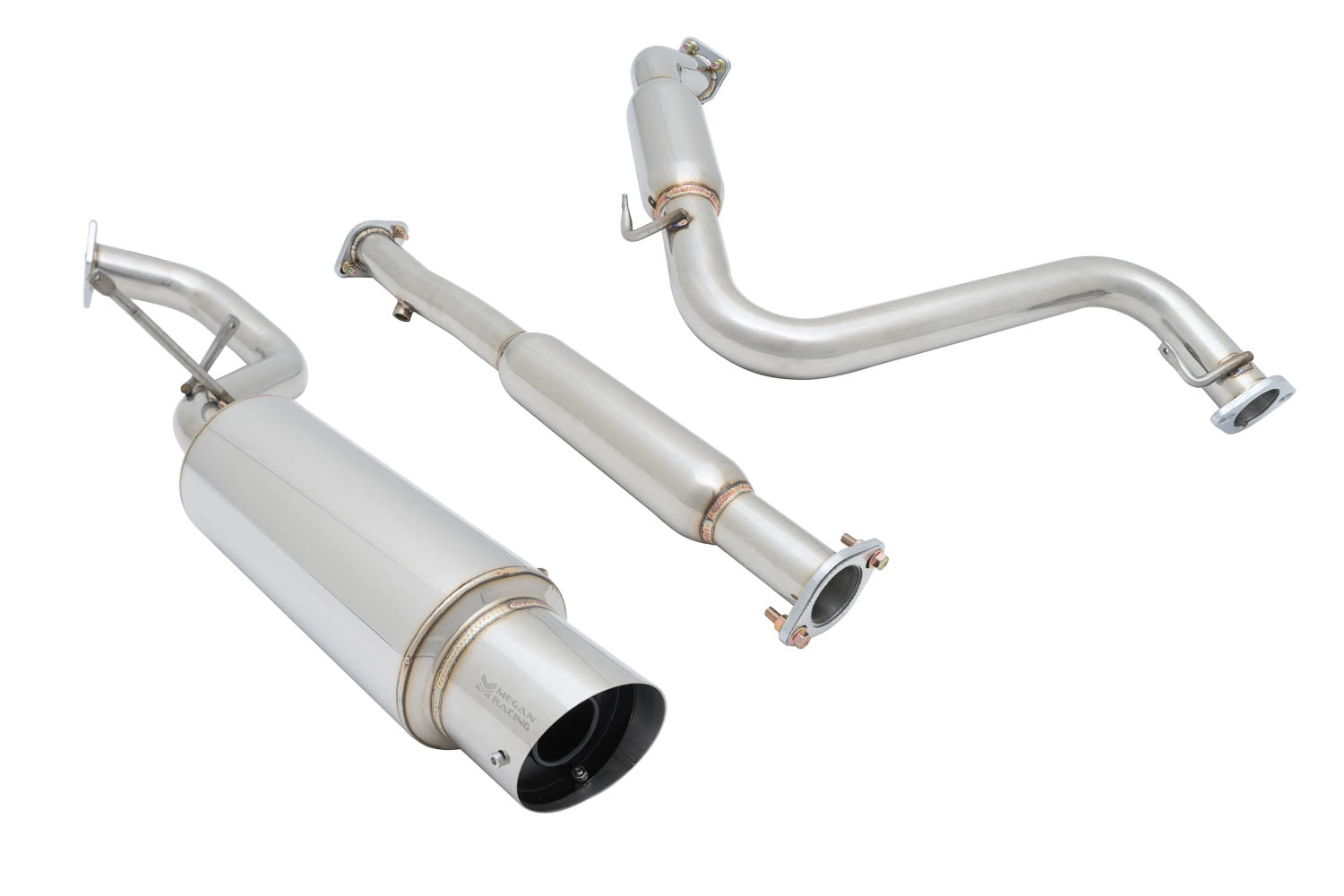 Megan Racing Cat-Back Exhaust System for 1995-1999 Mitsubishi Eclipse GS/RS 2.5" Pipe NA Type MR-CBS-ME95NT