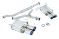 Megan Racing Cat-back Exhaust System for 2011-2014 Subaru WRX - SS/OE-RS/OEB, T-304 Stainless Steel