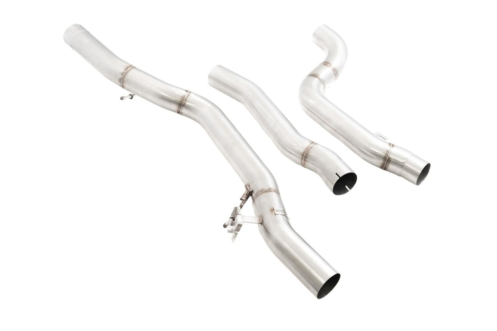 Megan Racing Straight Pipe Exhaust RS for 2020+ Toyota Supra 3.0L 6-Cyl - T-304 Stainless LW-CBS-TS20-RS
