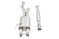 Megan Racing Turn Down CBS Exhaust CrewMax Cab for 2014-2021 Toyota Tundra 5.7 Dual Tips - MR-CBS-TTU14-57