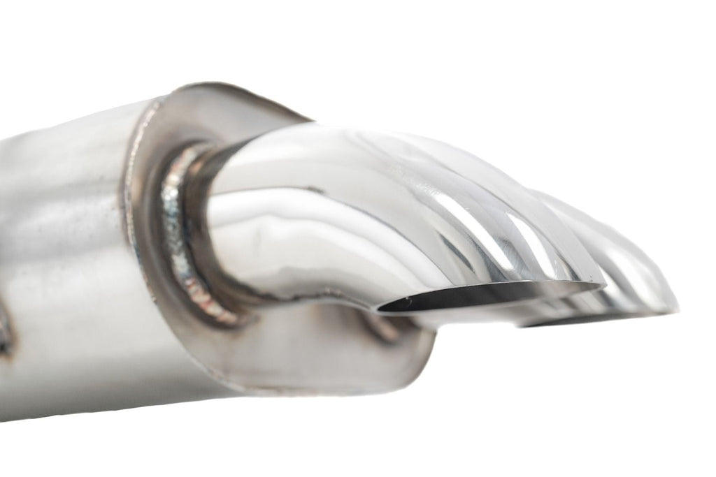 Megan Racing Turn Down CBS Exhaust CrewMax Cab for 2014-2021 Toyota Tundra 5.7 Dual Tips - MR-CBS-TTU14-57