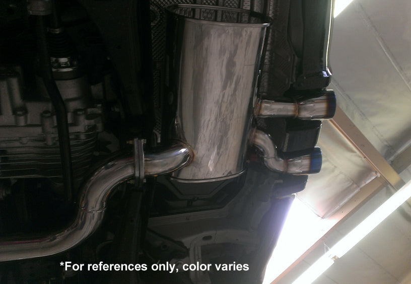 Megan Racing Cat-Back Exhaust System for 2012-2013 VW Golf R MK6 Turbo Type