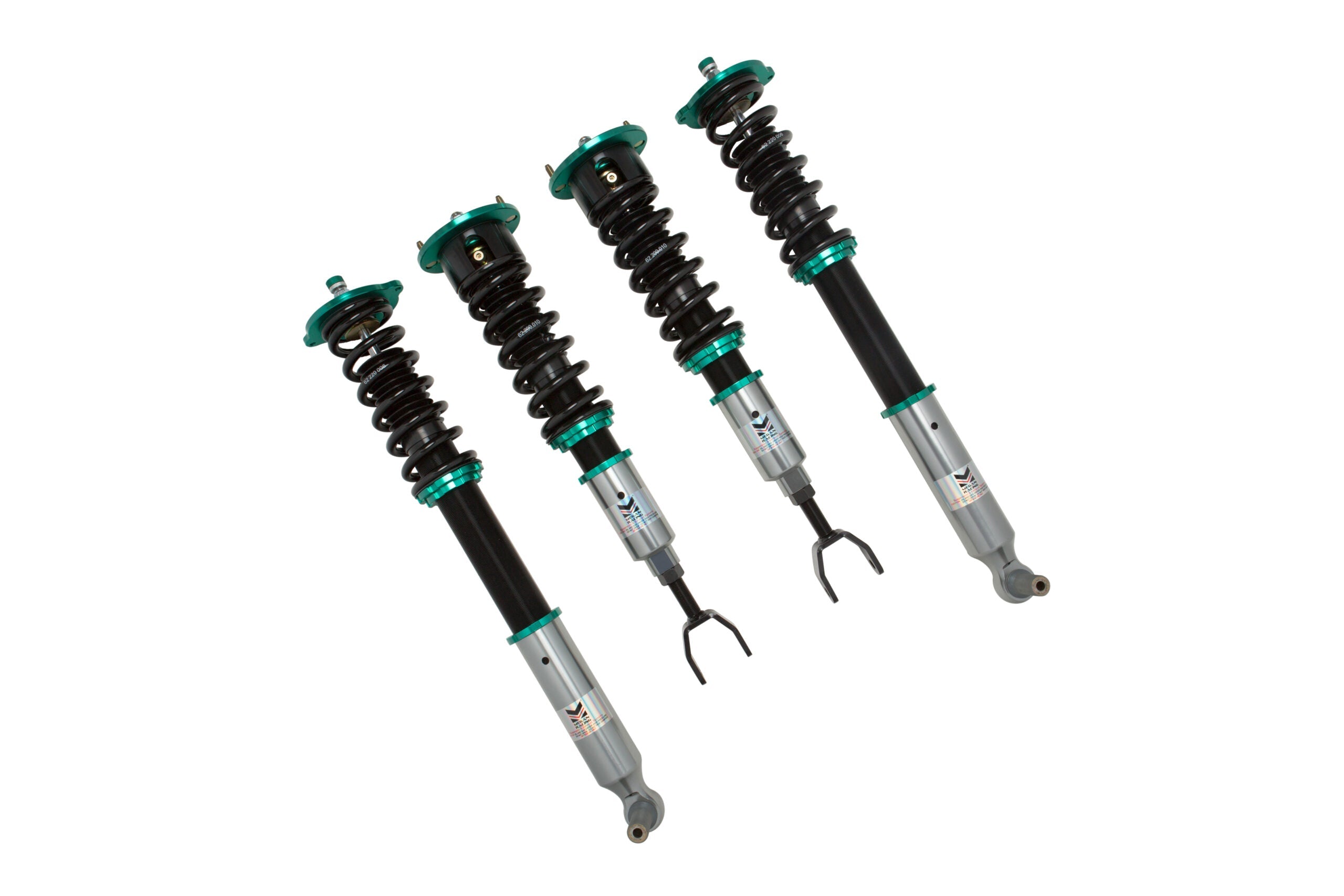 Megan Racing Euro Series Coilover Damper Kit for Audi A4 1996-2001 FWD - 10kgf/mm Front, 6kgf/mm Rear MR-CDK-AA496FD-EU