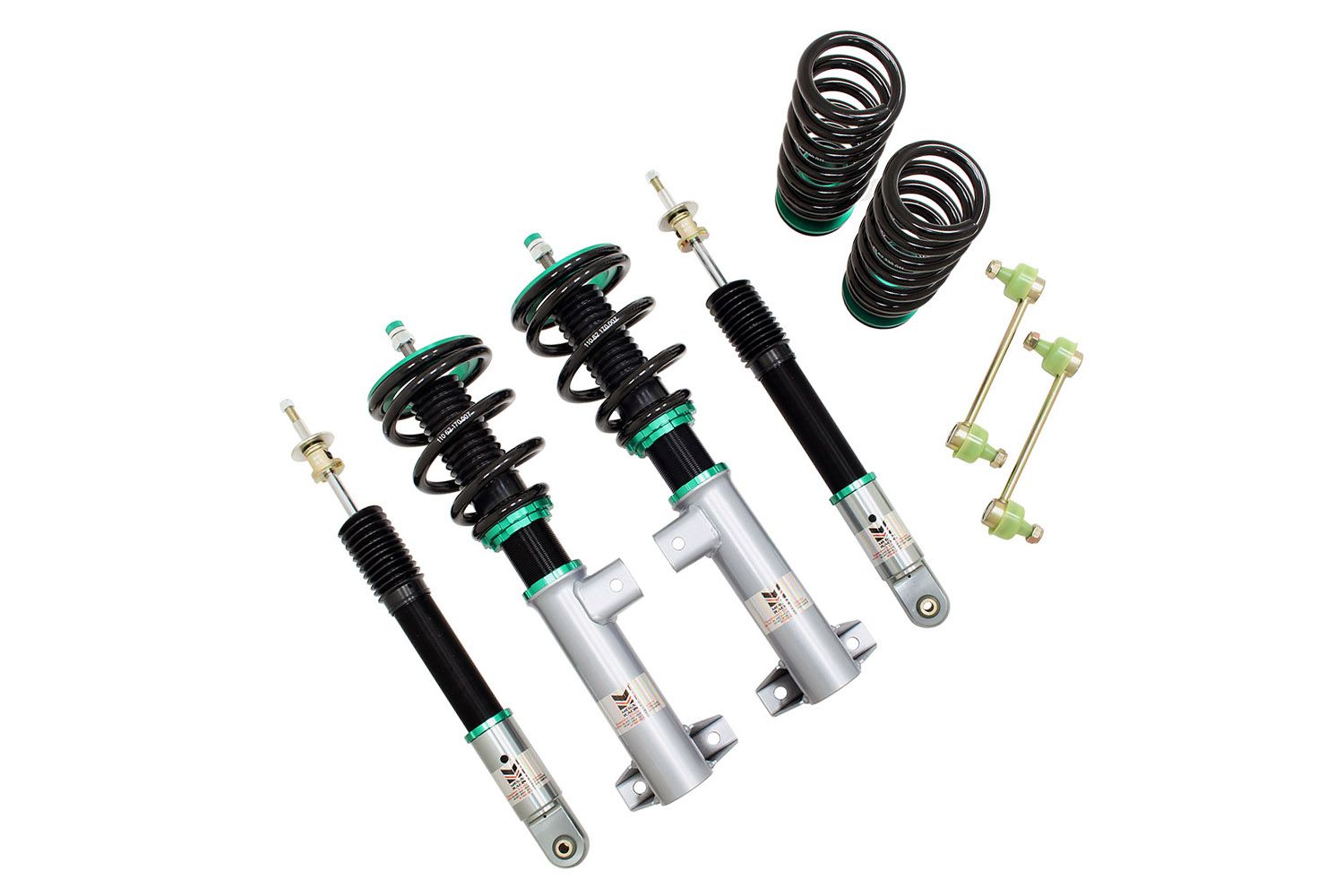 Megan Racing Coilover Damper Kit Euro Series for 2011+ Mercedes Benz SLK AMG – 7kgf/mm Front, 11kgf/mm Rear MR-CDK-MBR172-EU