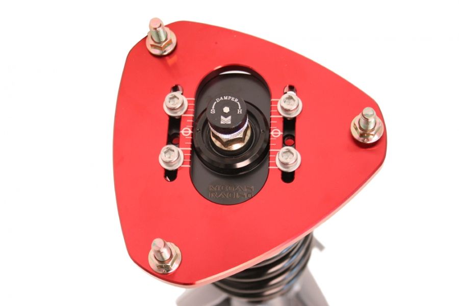 Megan Racing Coilover Dampers for 2022+ Toyota GR86 / Subaru BRZ - 32-Level Adjustment, Camber Adjustable Pillowball Front Mounts MR-CDK-SFR12-II