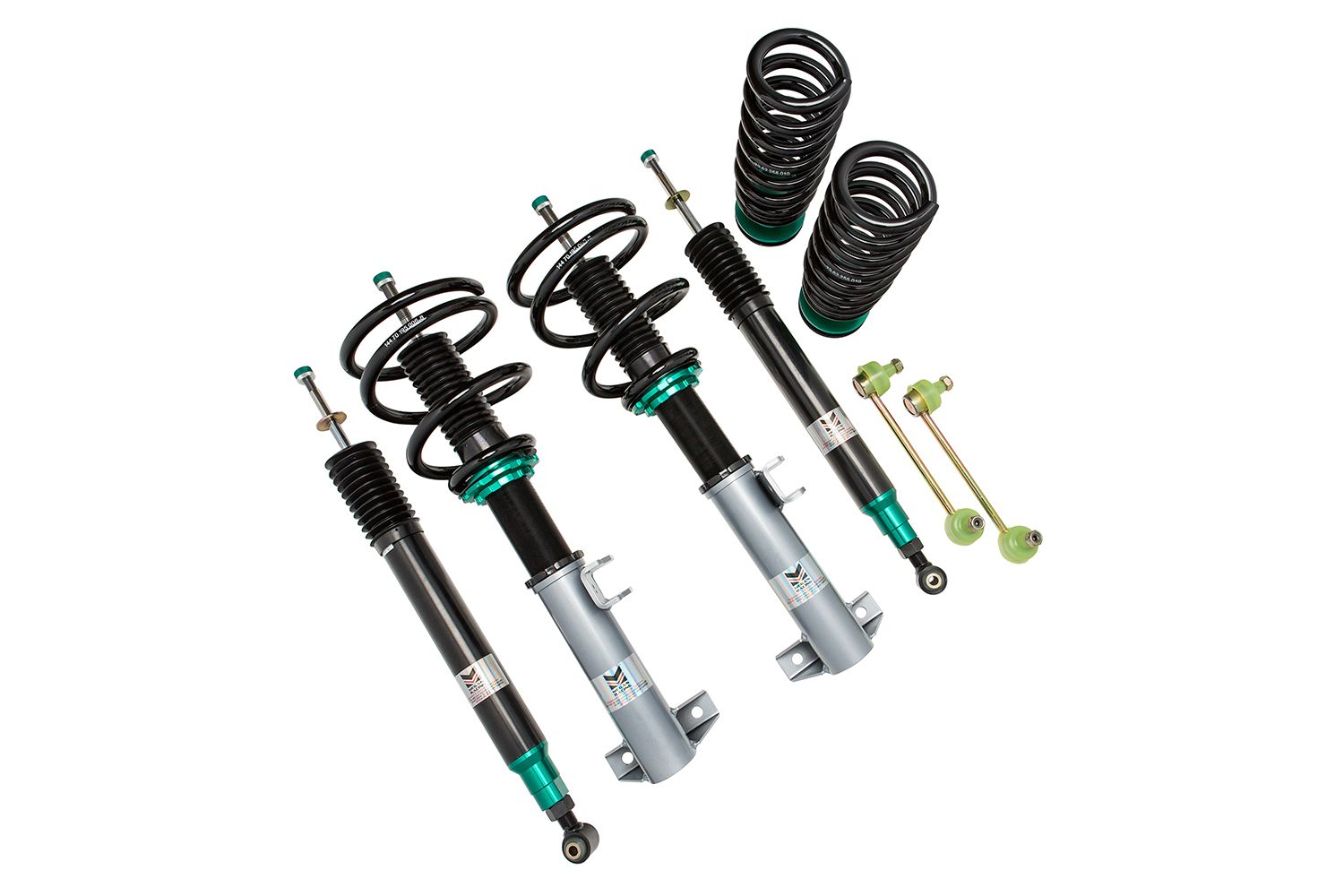 Megan Racing EU Series Coilover Damper Kit for 2001-2007 Mercedes Benz C-Class W203 Full Length Adjustable MR-CDK-W203-EU