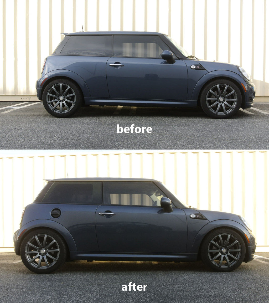 Megan Racing Lowering Springs for Mini Cooper R56 Hatchback 2008-2013 Convertible 2008-2014 SAE 9254 Cold Wound Steel MR-LS-MC08