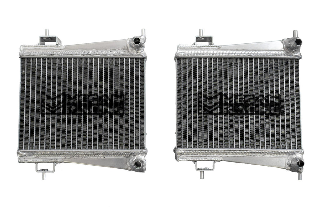 Megan Racing Side Radiators for Toyota Supra 2020+ (Left/Right) - MR-RT-TS20-RL Aluminum, 40mm Heat Exchanger, Direct Bolt-On, 1-Year Warranty
