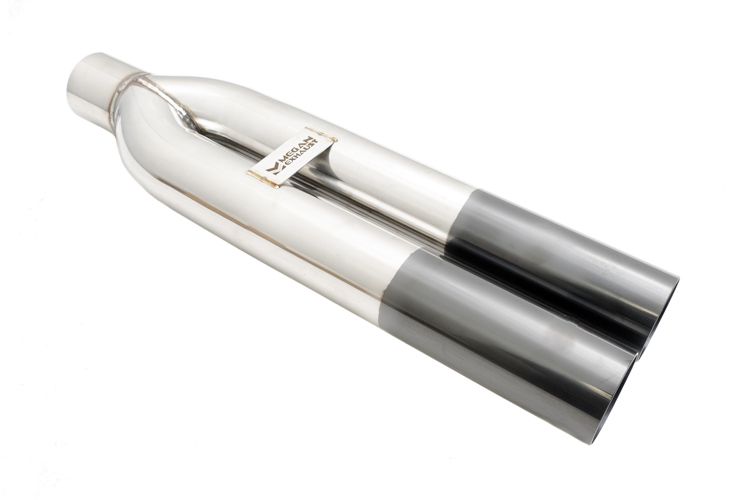 Megan Racing Universal Dual 3" VIP Exhaust Tip Blast Pipe Style - MR-UT-D3-BC