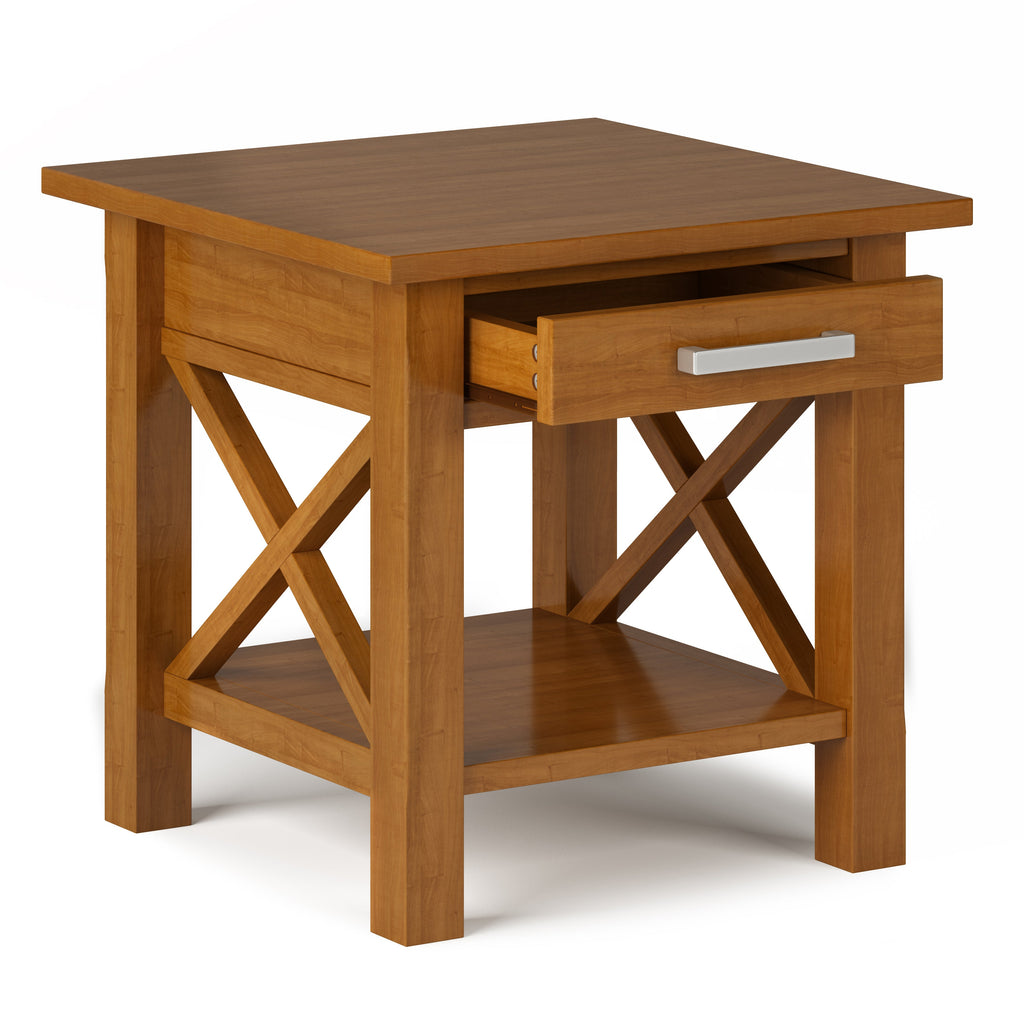 Kitchener - End Table - Light Golden