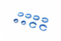 Megan Racing Rear Subframe Bushing Collars 8pcs for Lexus GS300/400 1998-2005 IS300 2001-2005 SC430 2001-2010 - Solid Aluminum, Anodized MRS-LX-0390