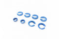 Megan Racing Rear Subframe Bushing Collars for Lexus IS300 01-05 - Solid Aluminum High Strength Anodized MRS-LX-0390-I