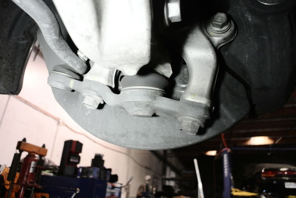 Megan Racing Roll Center Adjuster Front for 2014+ Lexus GS 450H 30mm Offset Aluminum 1-Year Warranty - MRS-LX-0550-I