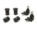 Megan Racing Front Lower Arm Repair Kit for Mazda Miata 1990-2005 4 Hardened Rubber Bushings + 2 Ball Joints MRS-MZ-0700