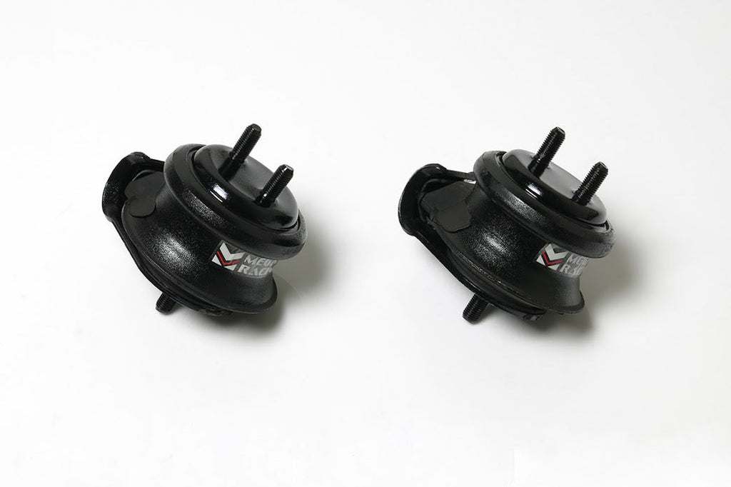 Megan Racing Hardened Engine Mounts for Nissan Skyline R33 1993-1998, R34 1999-2002 70A Durometer, 2pc Set - MRS-NS-2140
