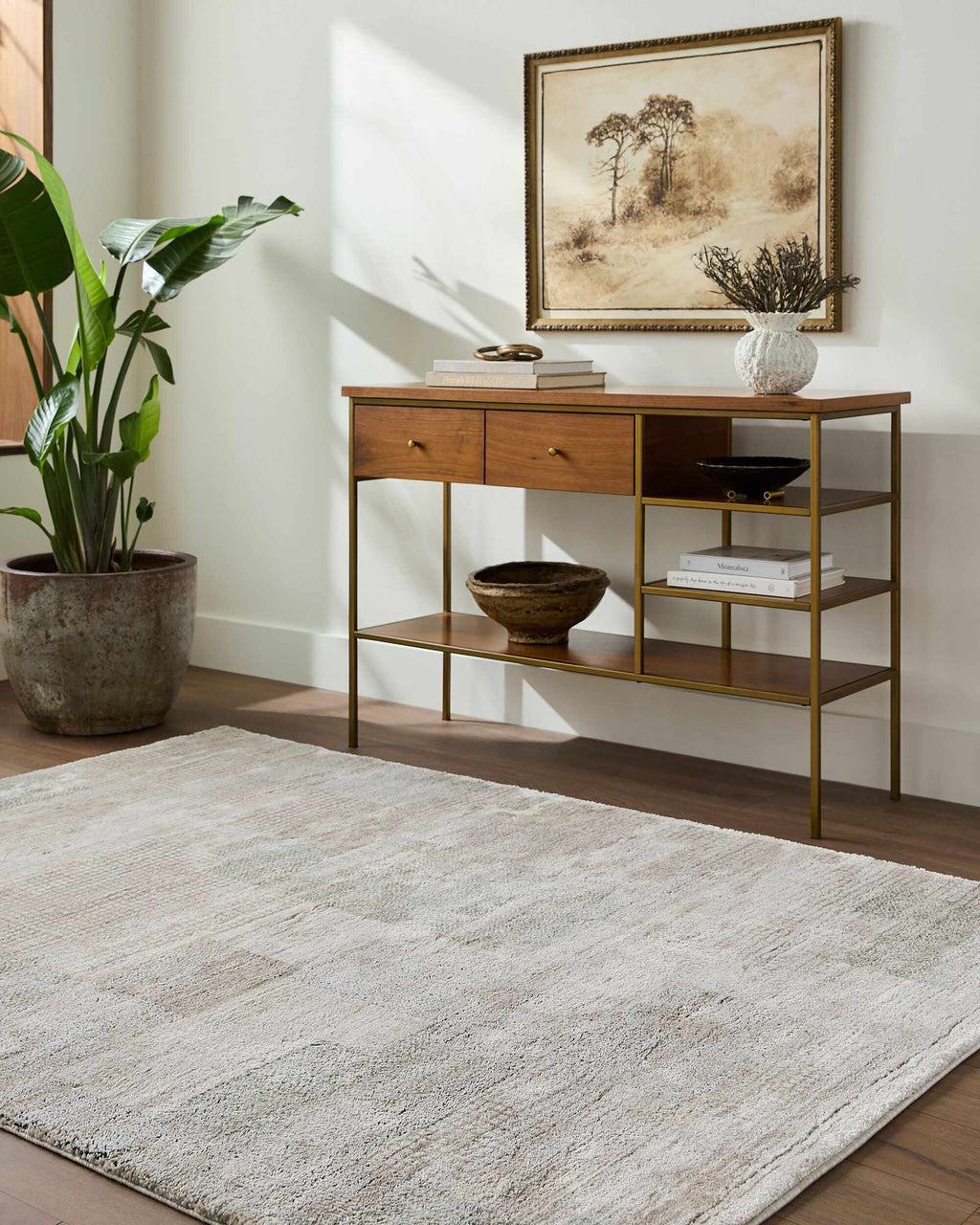 Anaisa Ivory Luxe Thick Area Rug