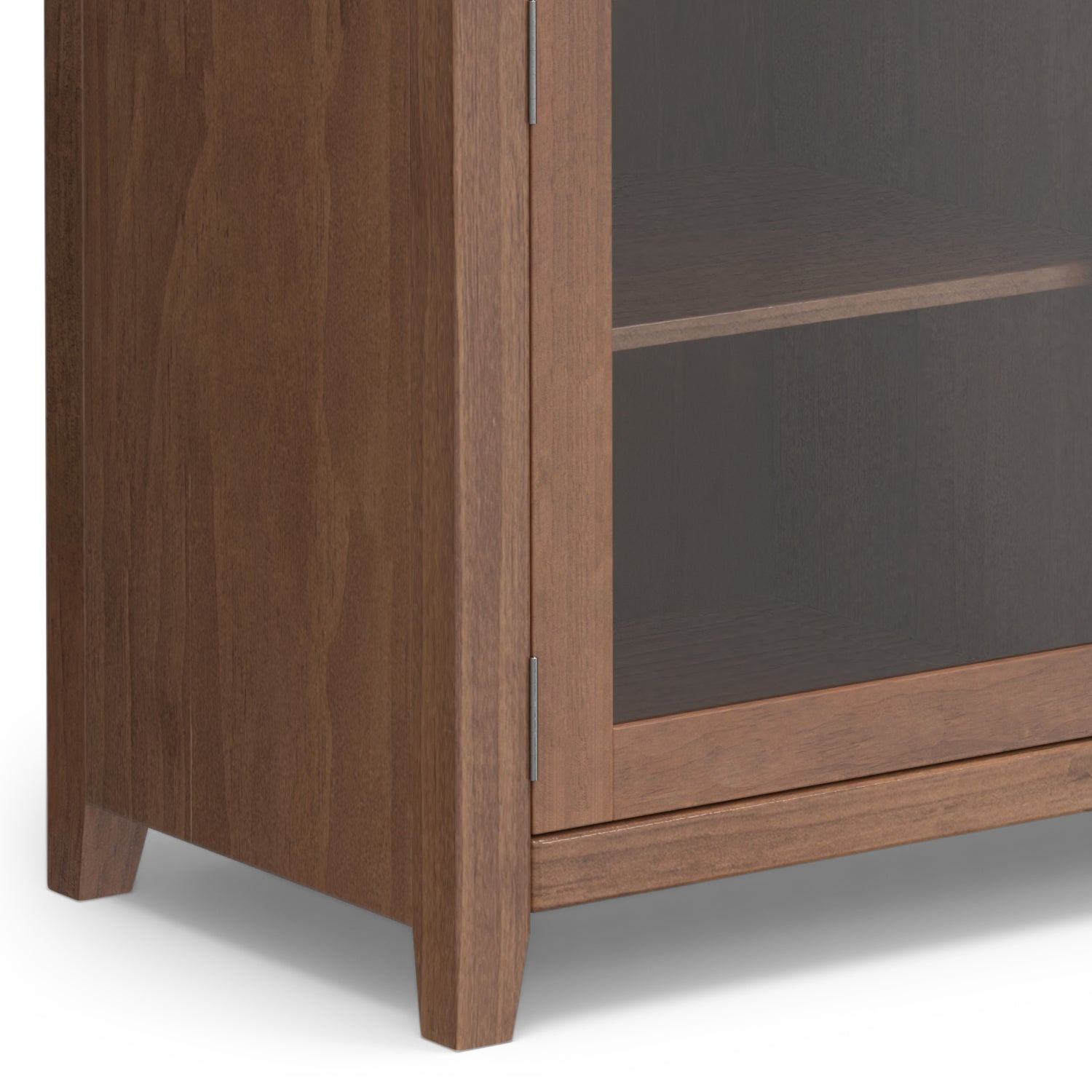 Cosmopolitan 54" Wide Solid Wood Sideboard Buffet in Medium Saddle