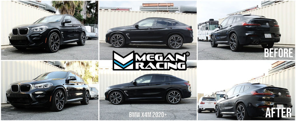Megan Racing Lowering Springs for BMW X3M/X4M (F97/F98) 2019+ -20mm Drop, SAE 9254 Cold Wound Steel - MR-LS-BF98X