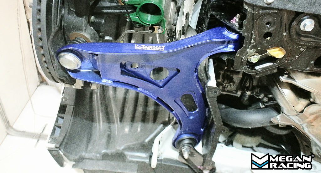 Megan Racing Control Arm Front Lower for 2012 to 2021 GR86, GT86 2017 to 2021, FRS 2013 to 2016, BRZ 2013 to 2021 Bushings 15mm RCA MRS-SC-0624-OE