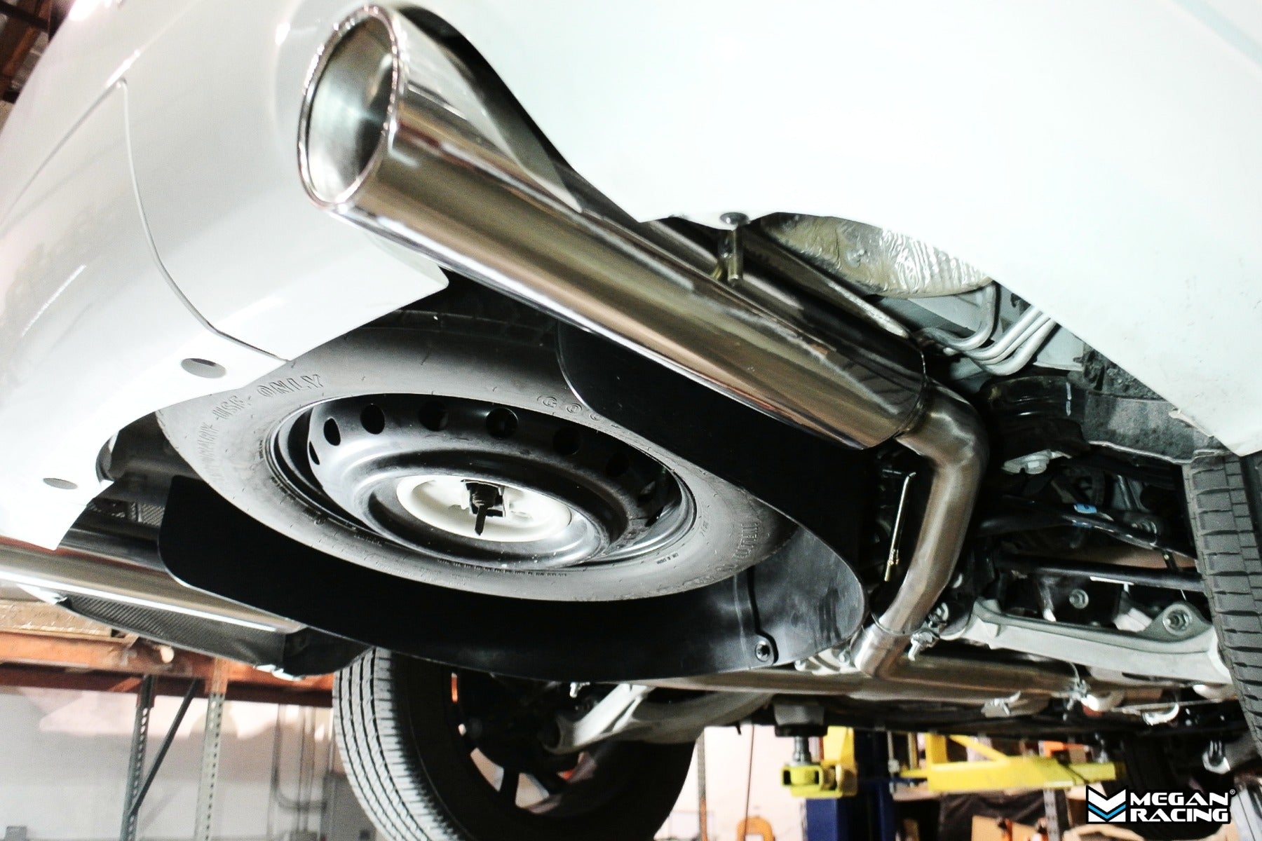 Megan Racing Catback Exhaust System for Dodge Durango 2014-2020 V6/V8 AWD/RWD – 64mm ID, 115mm OD, T-304 Stainless Steel LWT-CBS-DDU14V6