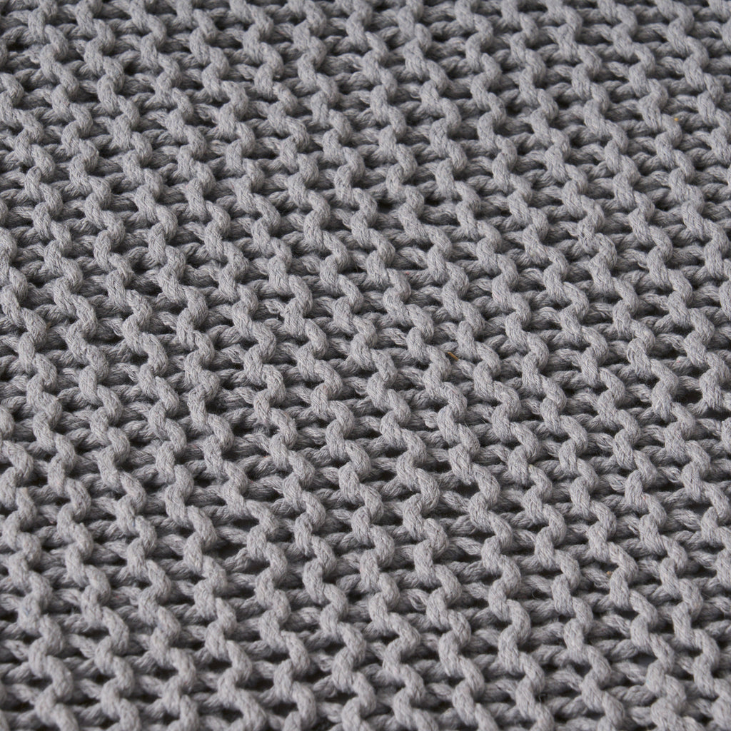 Knitted Foot Stool