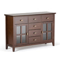 Artisan Solid Wood Sideboard Buffet in Russet