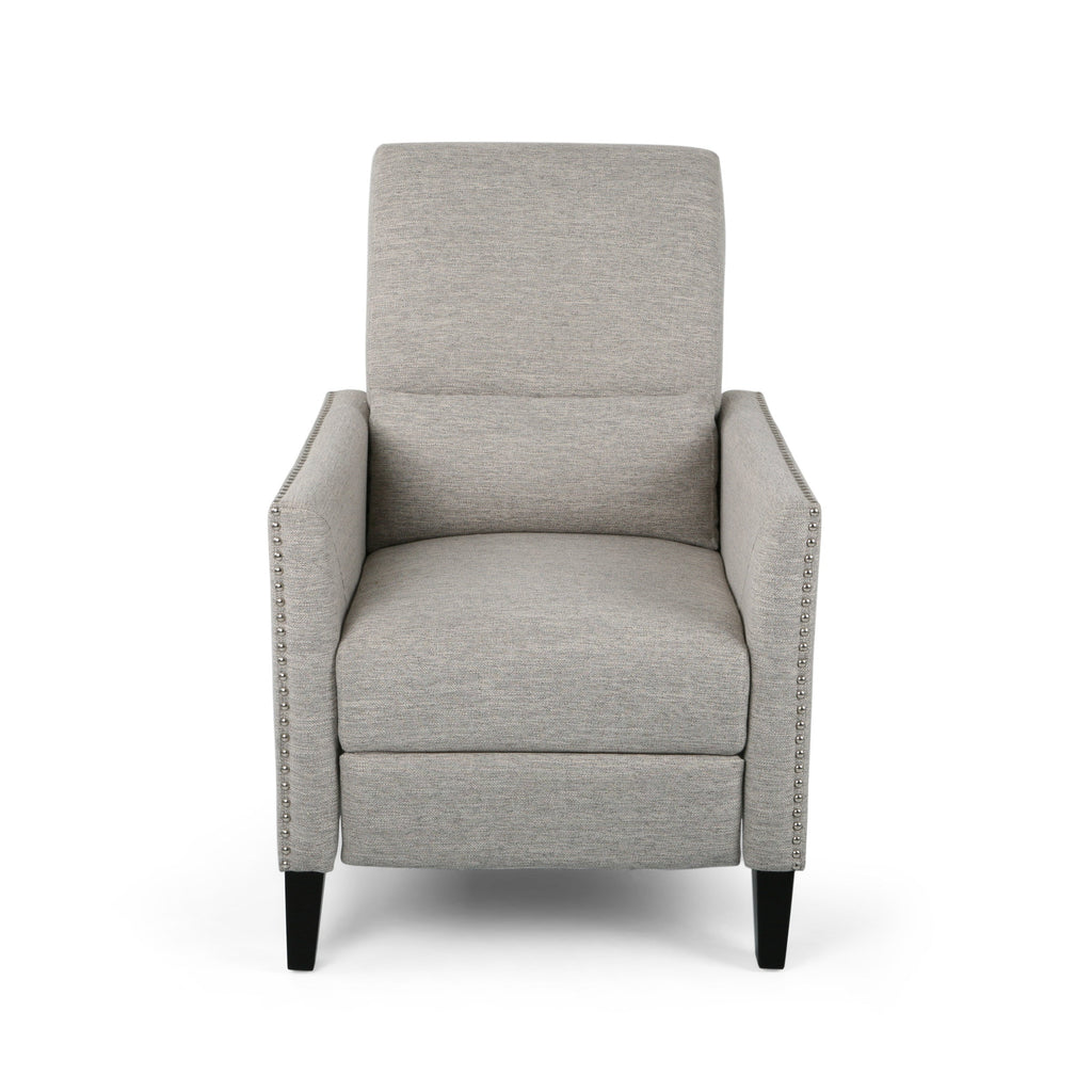 Pushback Recliner Chair with Side Pocket