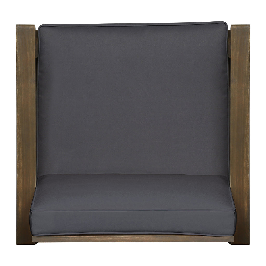 Perla Club Chair, Dark