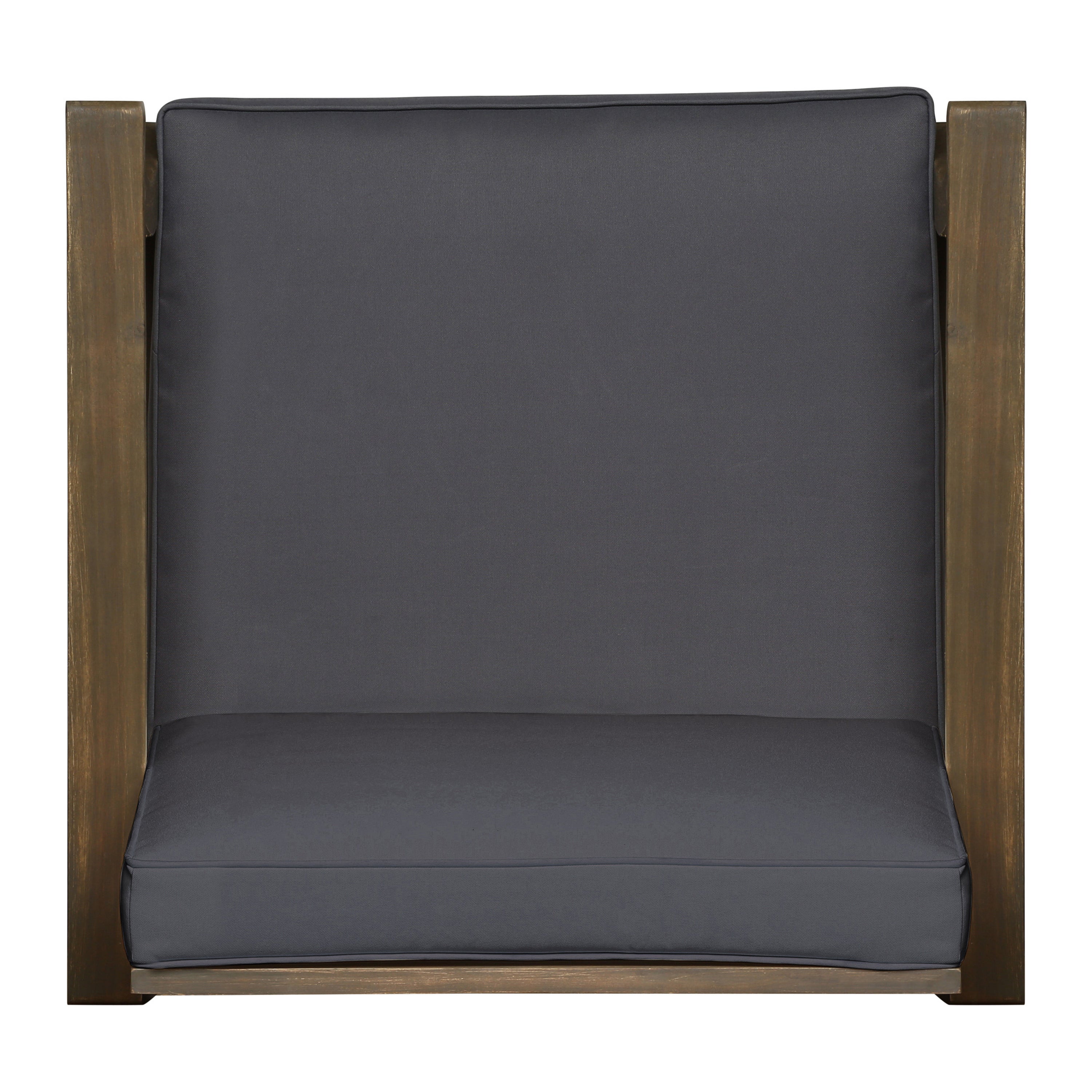 Perla Club Chairs Set of 2, Dark