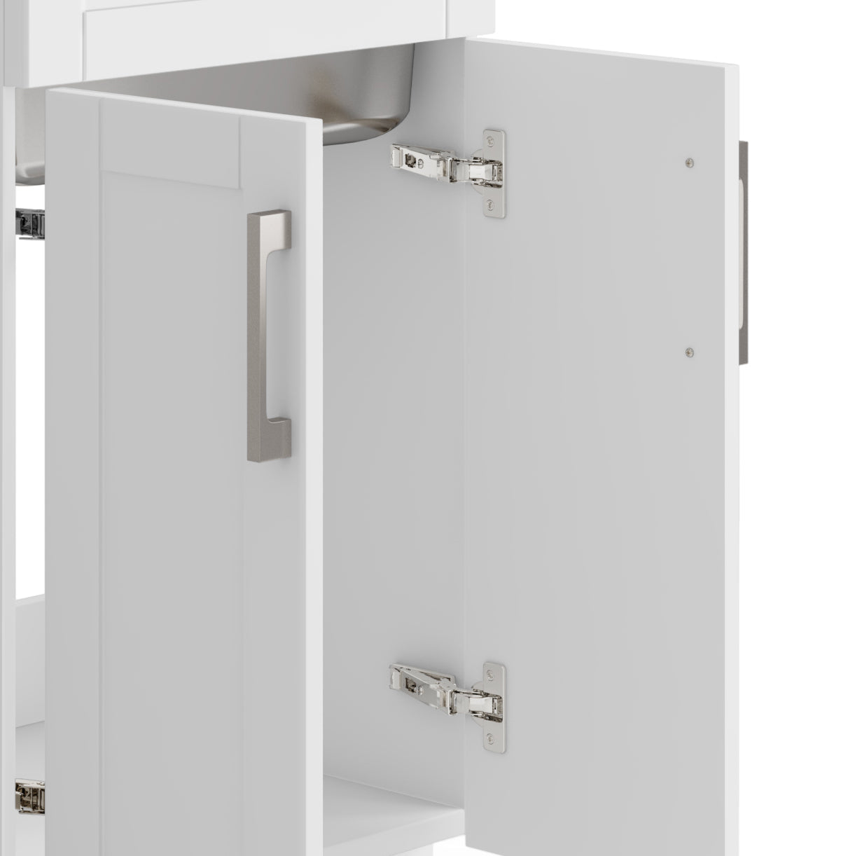 Hennessy Deluxe 20" Laundry Cabinet with Faucet and Stainless Steel Sink