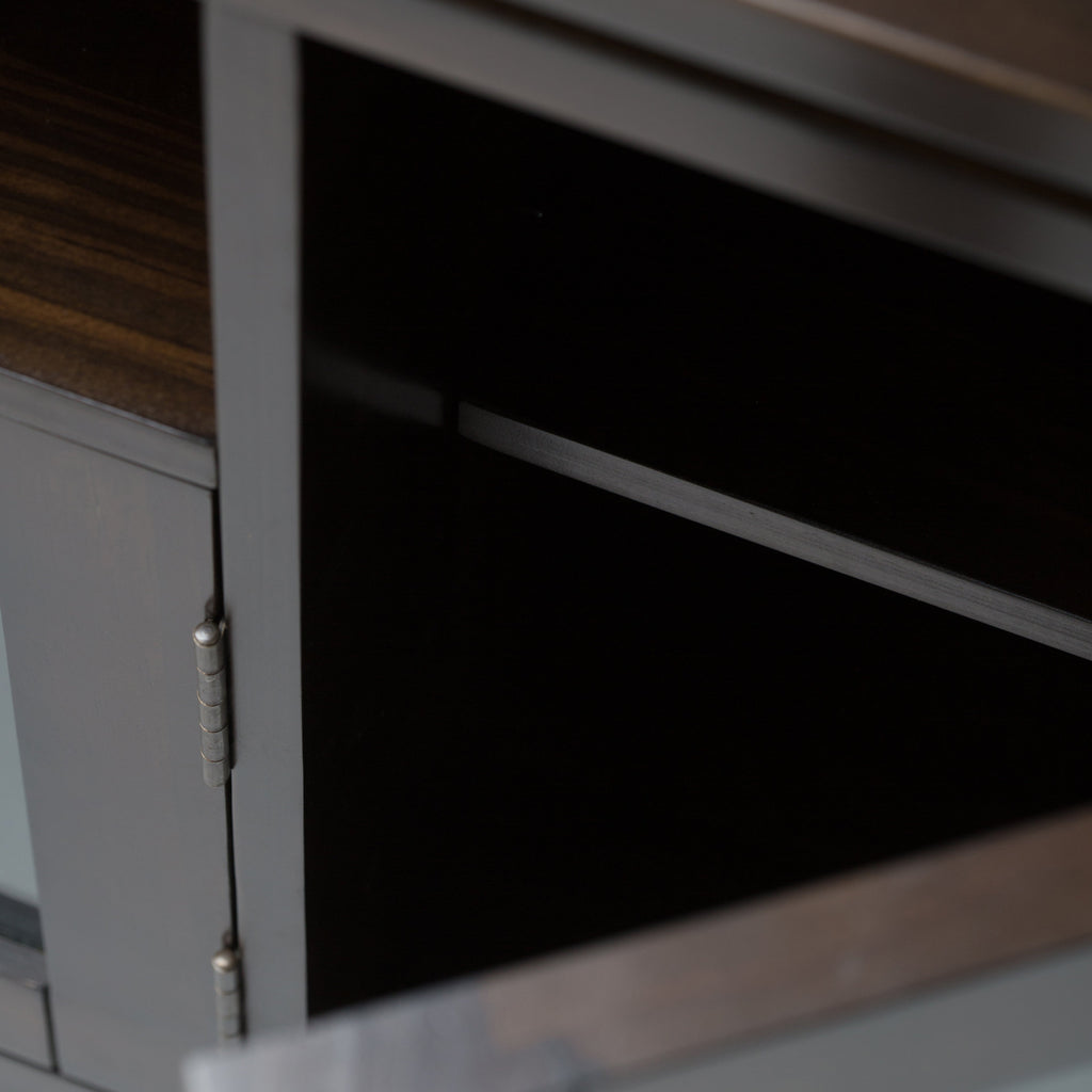 Cosmopolitan 72 Inch Wide Solid Wood TV Stand in Mahogany