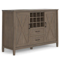 Ela - Sideboard with Wine Storage - Smoky