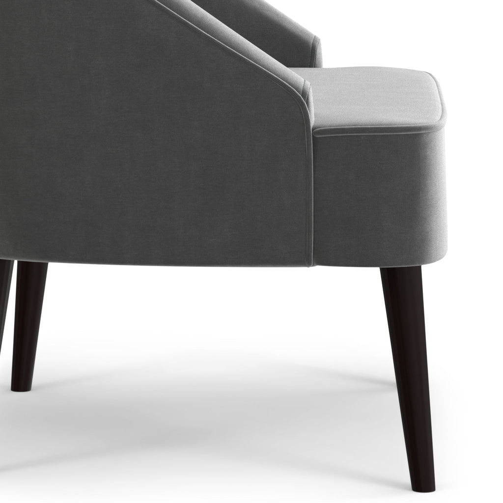 Harrah Accent Chair - Smoky Grey