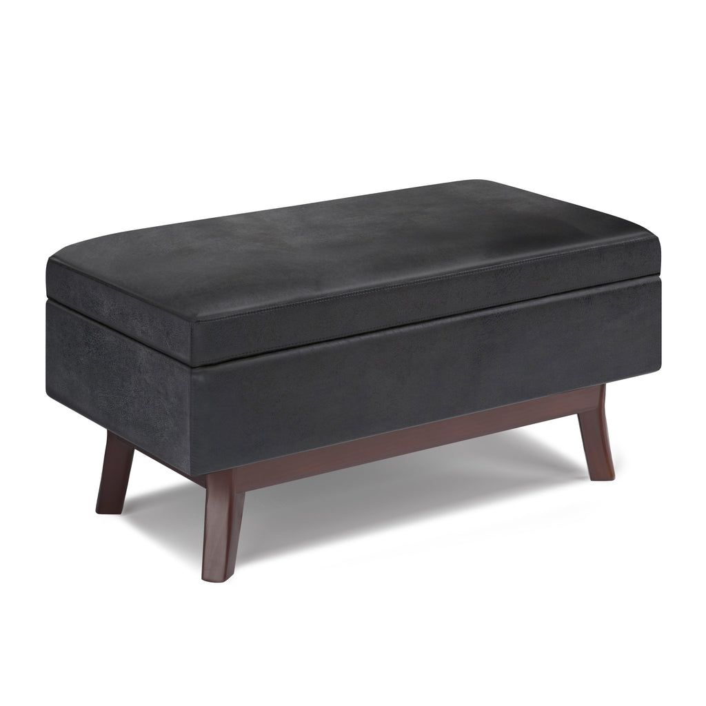 Owen 36 Inch Wide Small Rectangular Storage Ottoman