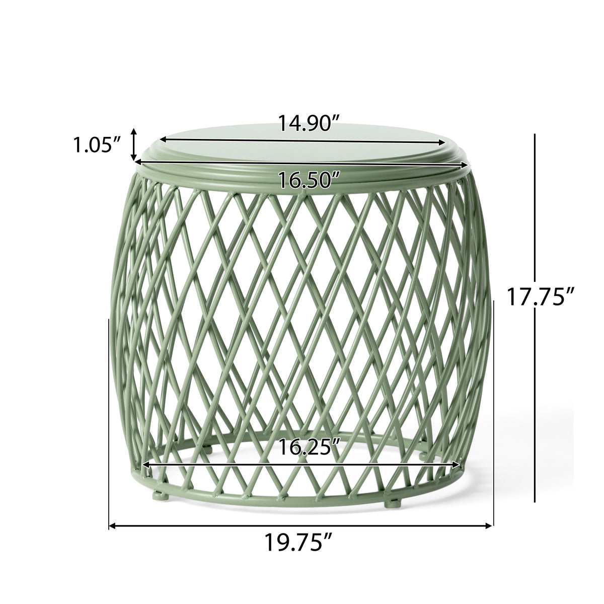 ALAMERA 19.75 Outdoor Side Table