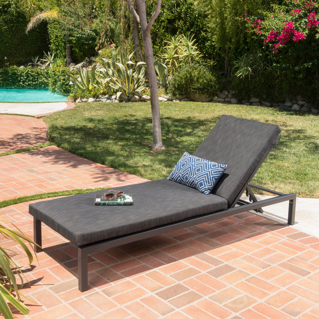 Navan Chaise Lounge - Dark
