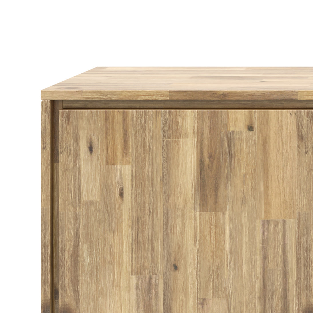 Lowry 60 Inch Wide Solid Acacia Wood Sideboard Buffet