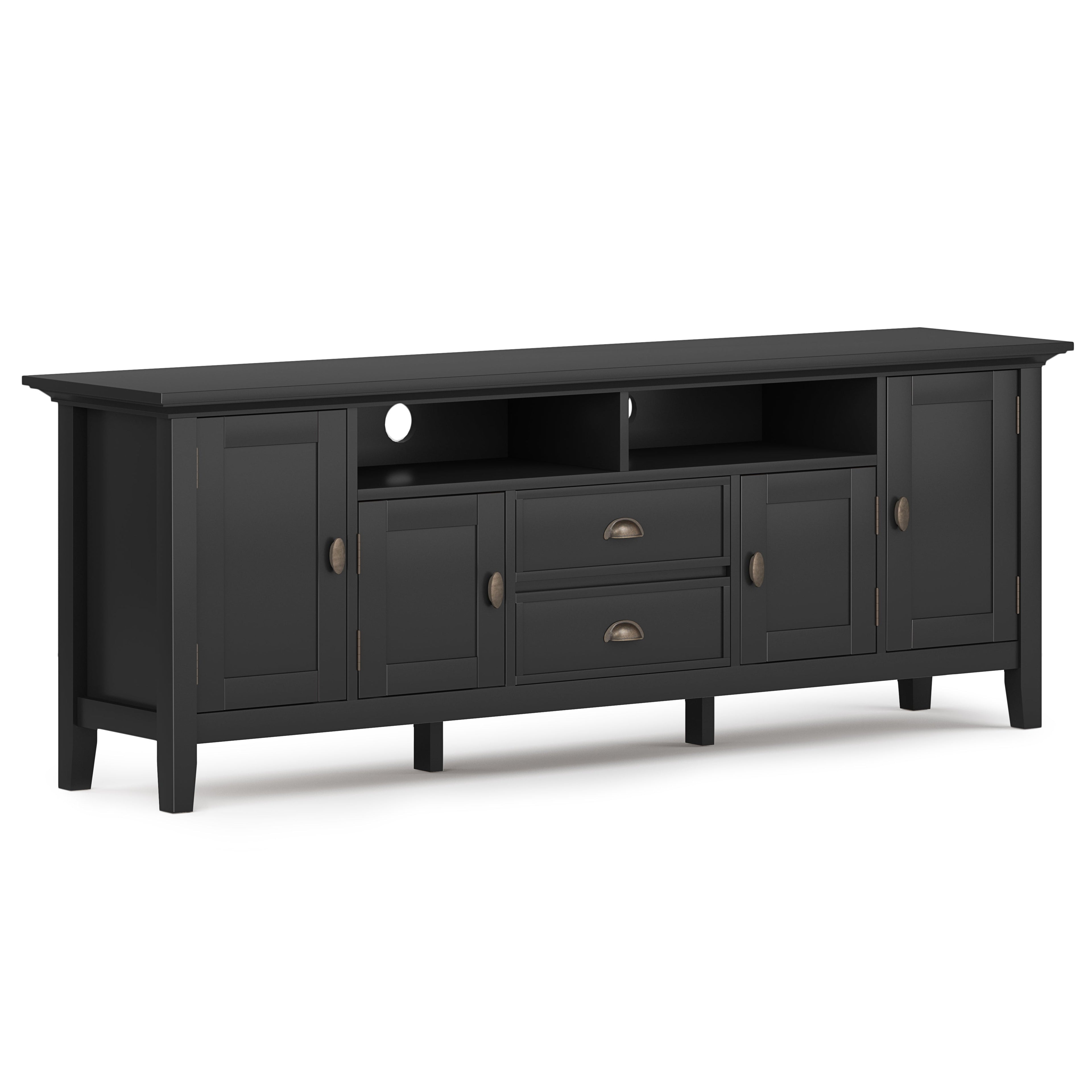 Redmond 72 Inch Wide Solid Wood TV Stand