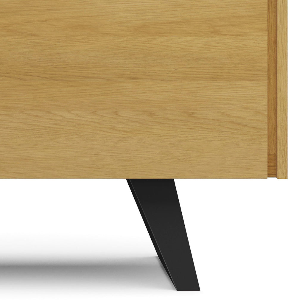 Lowry 63 Inch Wide Solid Wood TV Stand