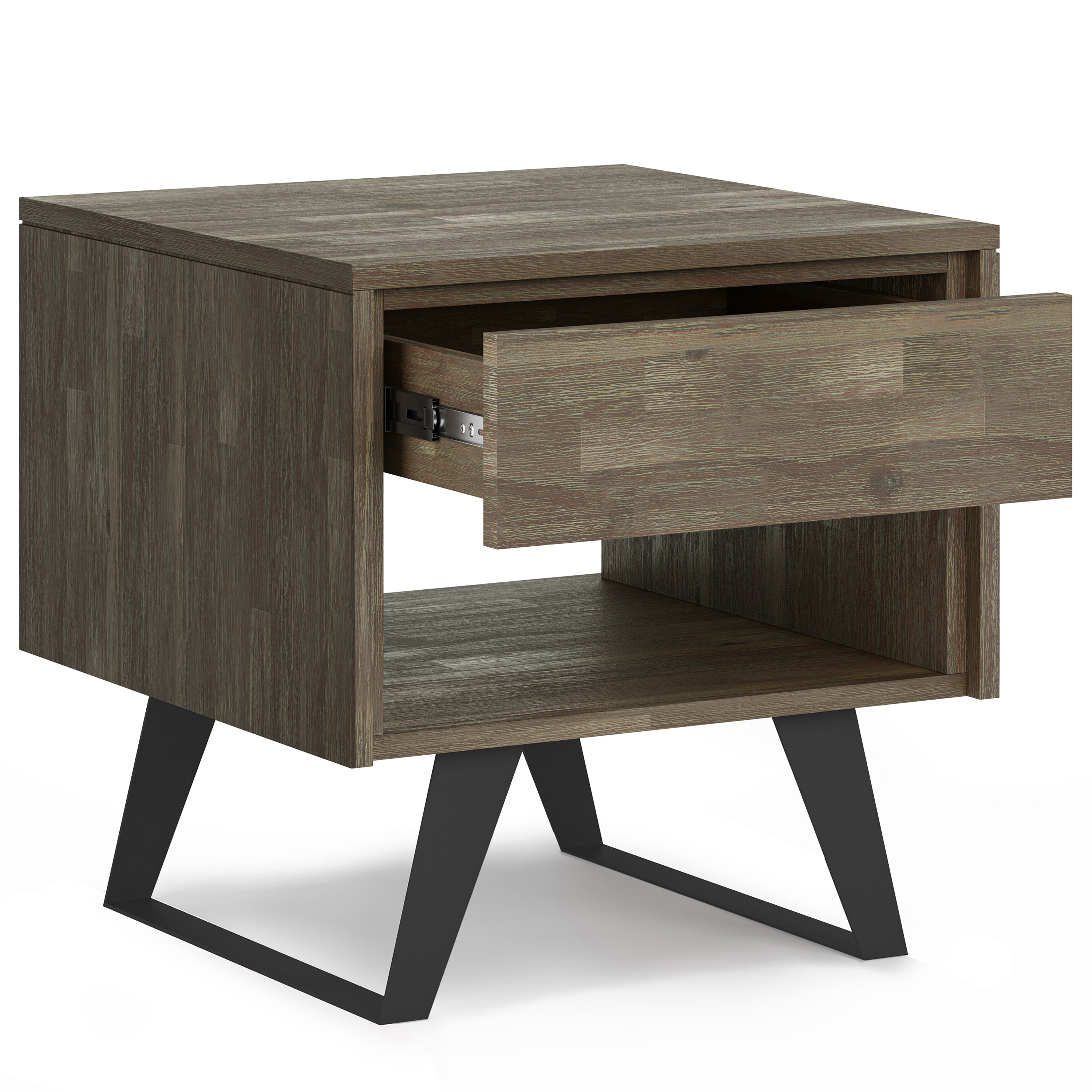 Lowry End Table - Distressed