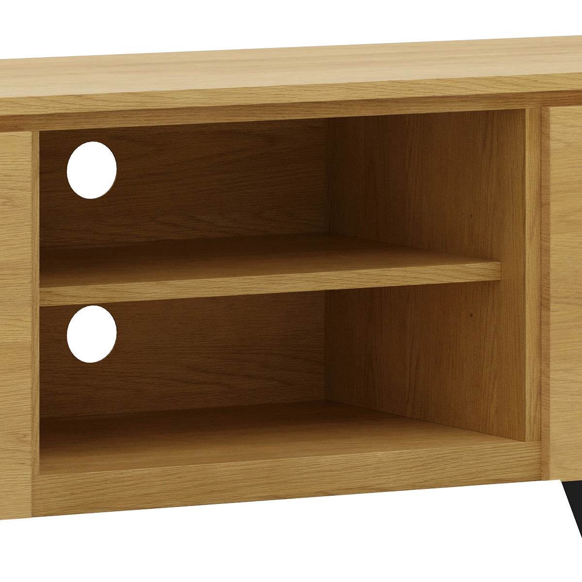 Lowry 63 Inch Wide Solid Wood TV Stand
