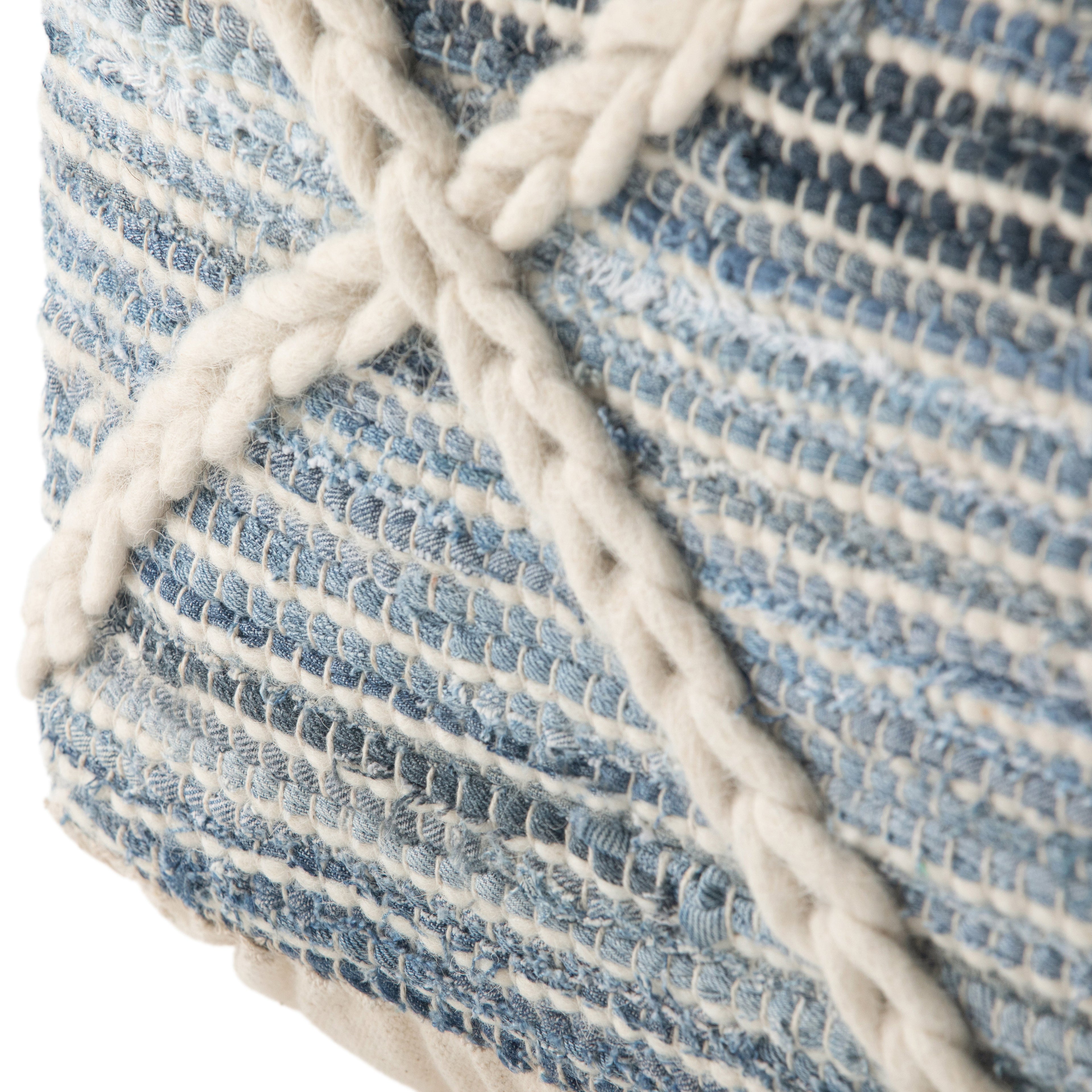 Cowan 20 Inch Wide Square Pouf